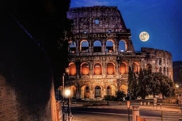 Evening Golf Cart Ride Through Rome (2.5h Night Tour)