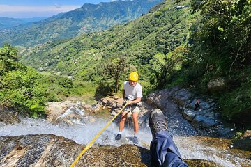 Rappelling in Cocorna