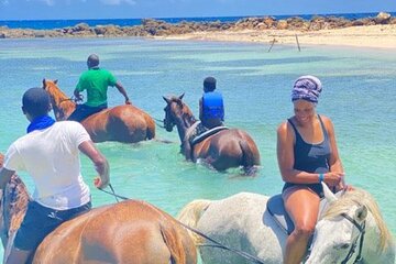 Horseback Riding Adventure on the Beaches of Saint Ann