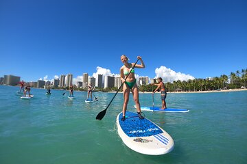 Family, Private & Group Standup Paddle Lessons in Waikiki