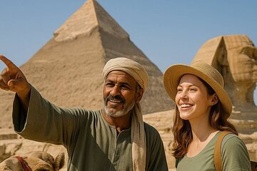 2-Day Cairo Tour: Giza, GEM, Citadel, Bazaar & Nile Dinner Cruise