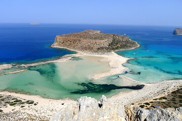 Balos Lagoon Private Tour with Wine Tasting and Seafood Lunch
