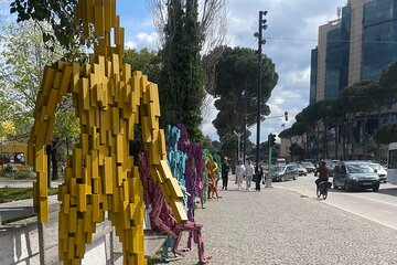 Relics of Comunism in Tiranë