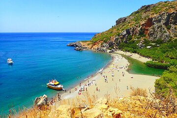 Preveli, The Tropical Beach from Heraklion