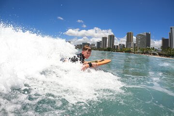 Family, Private & Group Bodyboard Lessons in Waikiki