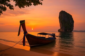 Krabi 4 Islands Early Bird Private Longtail Boat