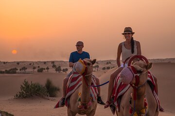 Dubai: Evening Camel Caravan, Bedouin Dinner at Al Marmoom Oasis