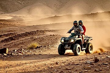 Marrakech: Agafay Desert Quad Biking & Camel Trek & Dinner & Show