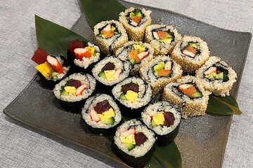 Roll Sushi and Tempura with Private Cooking Class in Tokyo