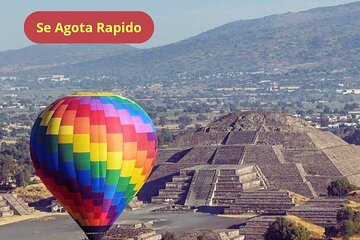 Balloon Flight over Teotihuacan at Dawn