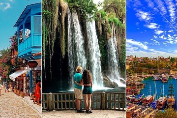 Antalya Old City Tour From Side With Düden Waterfalls & Boat Trip