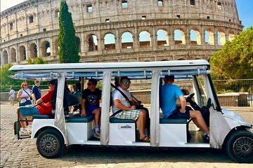Rome by Golf Cart Private Tour Colosseum Ticket and Audio Guide