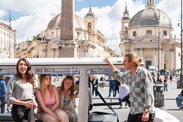  Top Ten Rome Major Attractions Private Tour by Golf Cart