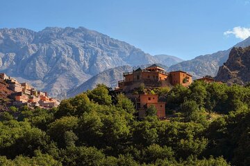 from marrakech to Atlas mountains and talamrout summit day hike 