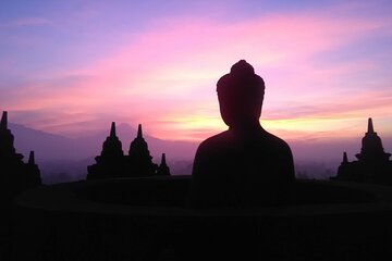 1Day Borobudur (Upper Level) and Prambanan Private Tour