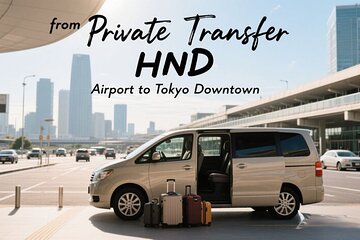  Tokyo: Private One-Way Transfer to/from Haneda Airport(HND)