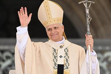 Meet Pope Leo XIV at St Peter Square Vatican City