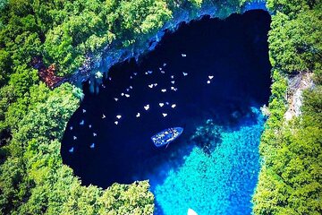 Kefalonia Private Shore Trip Melissani, Assos and Myrtos Beach