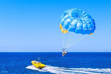Sky-High Thrills Parasailing over Sharm El Shaikh's Crystal Water