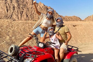 Dunes Quad Cruise With Camel Dinner and Show in Sharm El Sheikh 