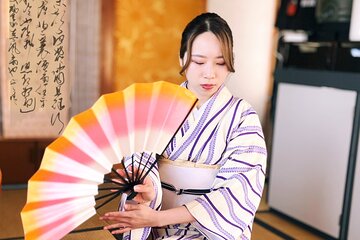 Tokyo Traditional Day Cruise Tour & Kimono Dance & Meal & Drinks