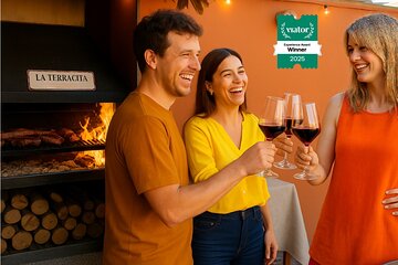 Rooftop barbecue, wine selection & Argentinean flavors.