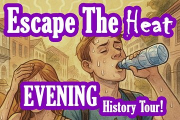 Beat the Heat! Take an Evening History Tour of Charleston! 