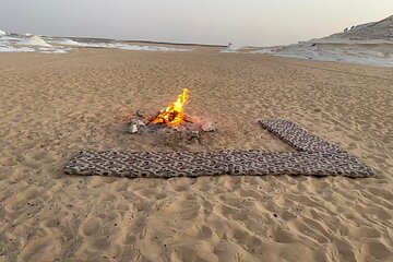 2 Days White Desert and Bahariya Oasis Camping Adventure Tour