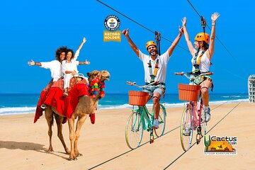 Beach Camel Ride & Sky Bike in Cabo by Cactus Tours Park
