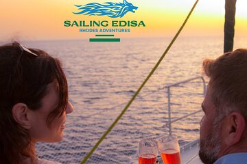Rhodes Private Luxury Sunset Cruise with Coctail&fruits& drinks