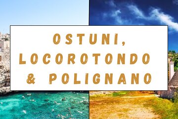 Ostuni, Locorotondo & Polignano: Semi-Private Tour (max 7 pax)