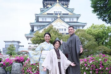 Kimono Rental Photoshoot Experience in Osaka