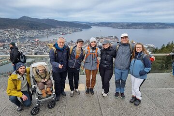 Small Group Hiking Tour on Mt. Fløyen With Funicular Ride