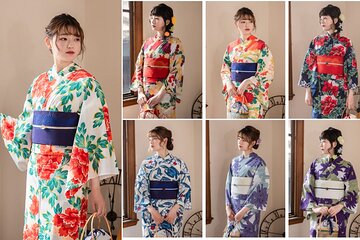 Wearing Kimono / Yukata to enjoy Local Kyoto's Summer
