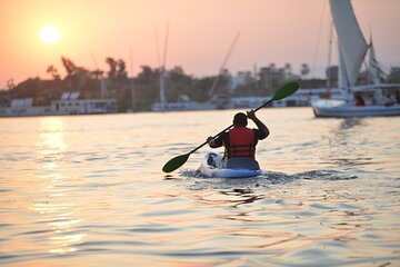 Experience Luxor Nile River Kayaking Adventure Sunset or Sunrise