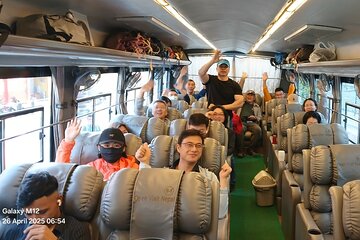 Kathmandu: Transfer to Chitwan (Luxurious Sofa Tourist Bus)
