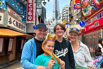  [1 Group Only] Osaka Morning Walking Tour for Family