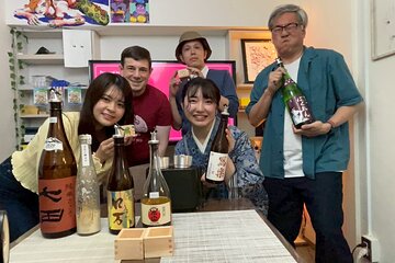 Japanese Sake Tasting and Masu Crafting Experience in Tokyo