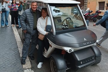Golf Cart Tour Private Experience of Rome's City Center