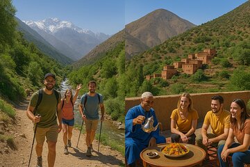 Epic Escape!Berber Day Out : Scenic Hike, Lunch & Mountain Views 