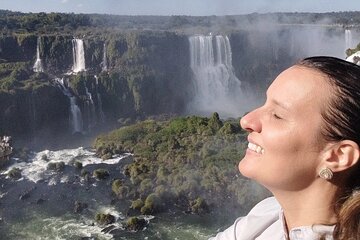 Iguaçu Falls on both sides, Brazil and Argentina, in 1 day