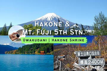 Mt. Fuji 5th Station Sightseeing Day Tour from Tokyo