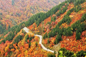 Hakusan Shirakawa go White Road and Shirakawa go from Kanazawa