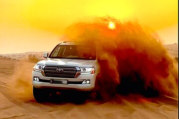Evening Desert Safari with Live Shows, Camel Ride & BBQ Dinner