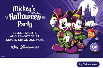 Mickey's Not So Scary Halloween Party at Magic Kingdom