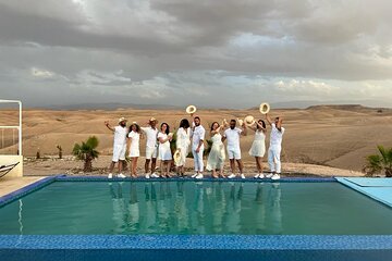 Agafay Desert Tour with Lunch and Swimming Pool Experience