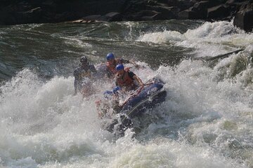 Zambezi Whitewater Rafting White Rhino Walking Safari Combo Tour
