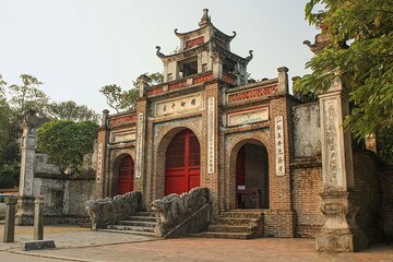 Co Loa citadel, Biking and fishing in Vietnamese countryside