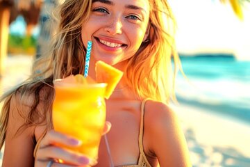 Luxury Cruise to Hula Hula Island with Sea Scope &Onboard Message