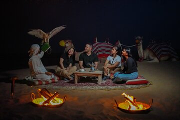 Dubai: Night Desert safari with Camel Ride & Stargazing